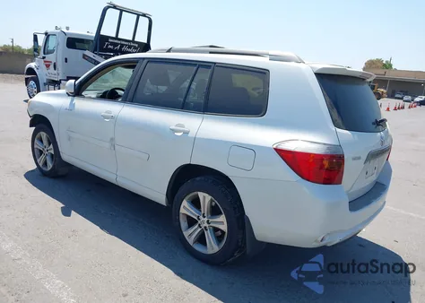 2008 Toyota Highlander Sport z USA, uszkodzony, nr VIN JTEES43A182046640